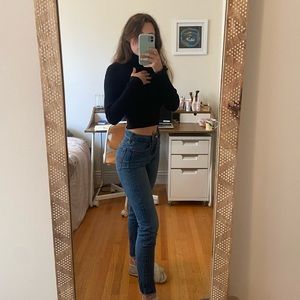 Raw hem skinny Levi’s